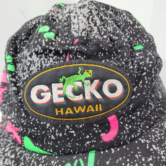 VINTAGE 90'S GECKO HAT MULCAP ADJUSTABLE - Picture 2 of 12